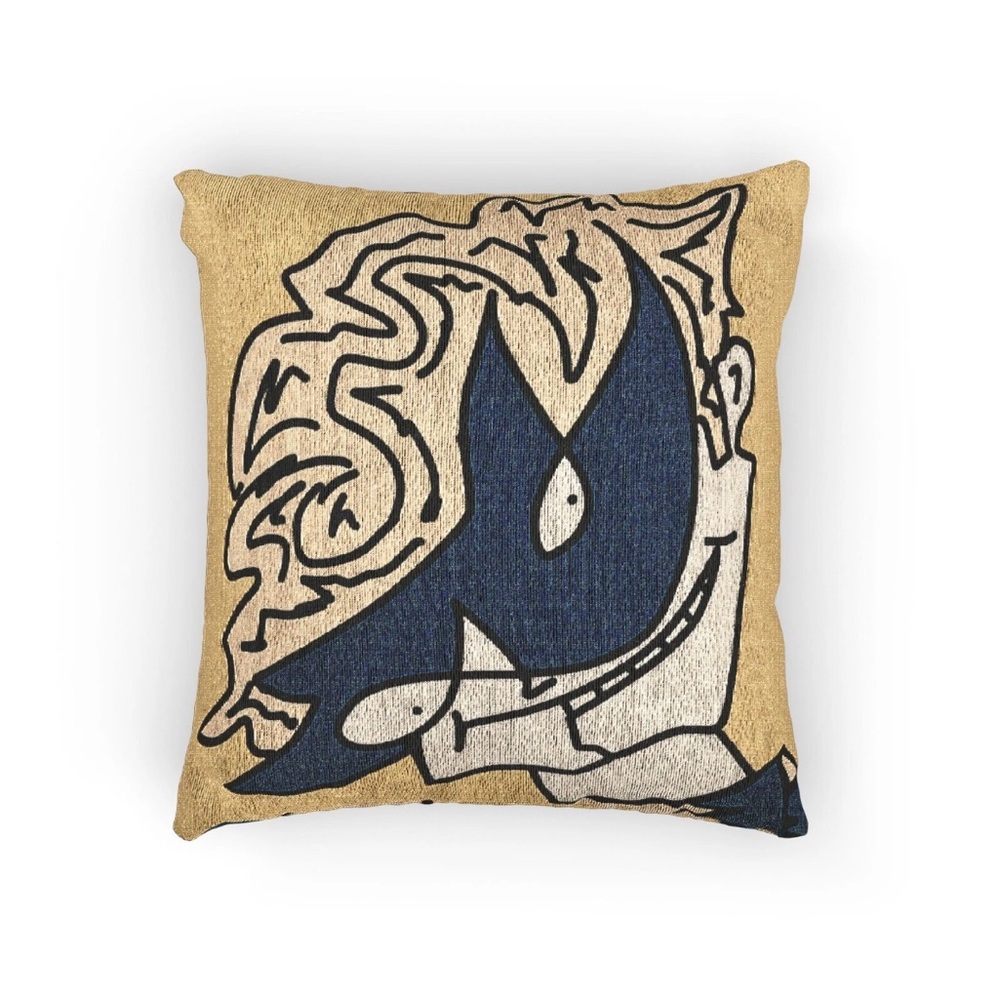 People Pillows 17x18  Titled “Snack Man” Pop Art Superhero Pillow